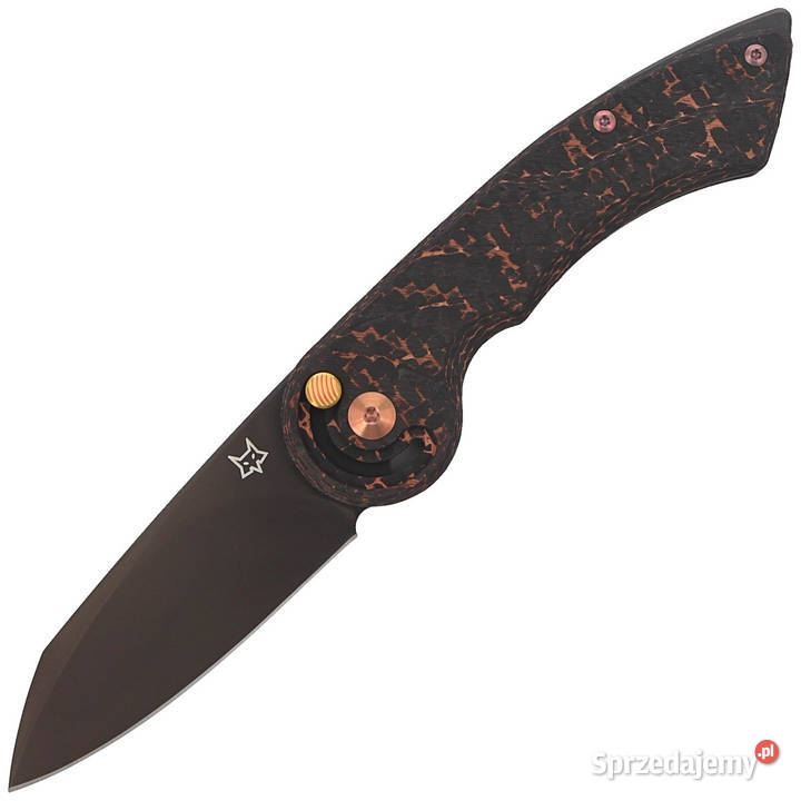 Nóż składany FOX Radius Carbon FiberCopper Black Warszawa