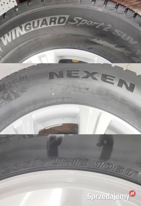 Opony z Alufelgami 5x1143 SUV NEXEN Winguard