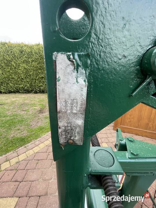Pług unia Grudziądz 3 odmalowany do kontaktu Golczewo