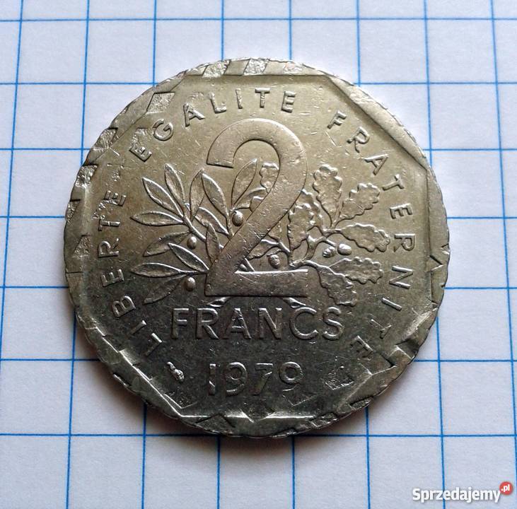 2 FRANCS 2 FRANKI 1979 FRANCJA