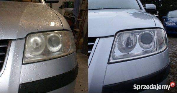 Polerowanie renowacja przyciemnianie lamp kloszy Hrubieszów