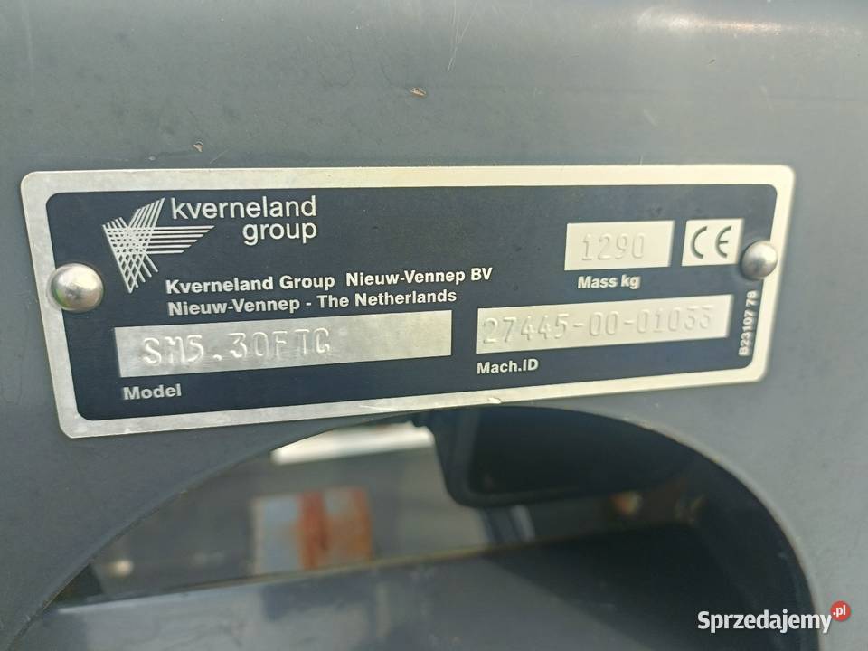 30m Kosiarka czołowa DEUTZFAHR SM 530 FTC z nieuszkodzony