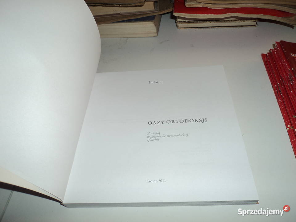 Oazy ortodoksji Jan Gajur