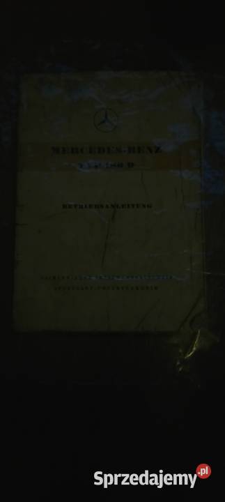 Mercedes Benz 120121instrukcka w j niemieckim Jarosław