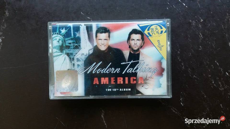 Kaseta magnetofonowa Modern Talking America kaseta podlaskie Siemiatycze