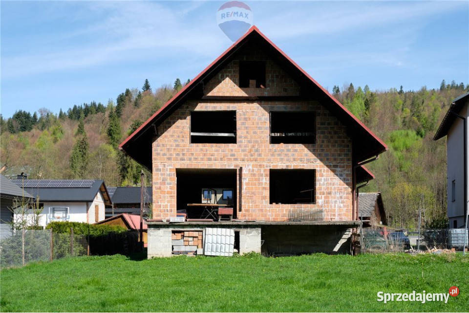 Dom w stanie surowym Sprzedaż Wisła sprzedam