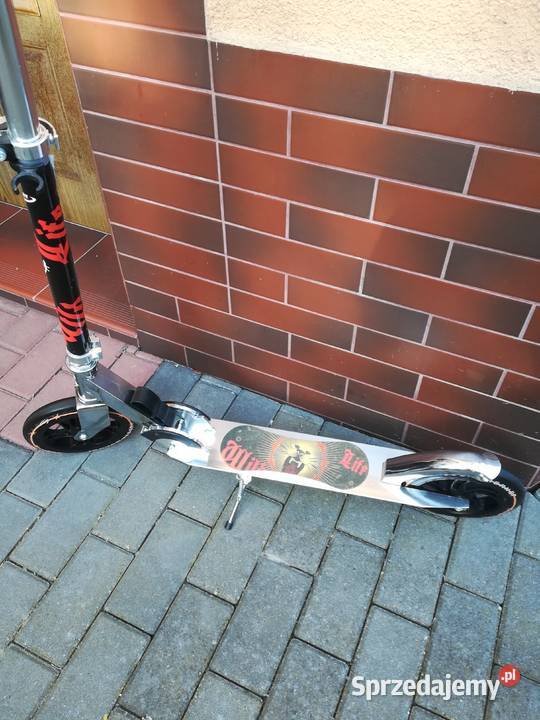 Hulajnoga marki Hornet XL 100 chromowana duże Skating dolnośląskie Prochowice