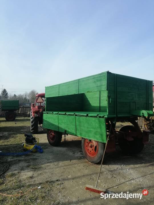 Przyczepa dwuosiowa wywrotka rolnicza Krzywda