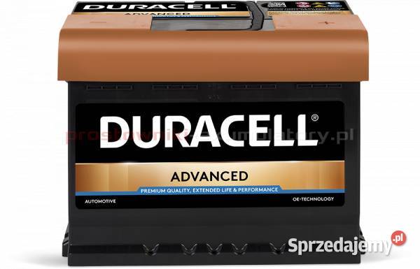 Akumulator Duracell DA60T 12V 60Ah 600A Olsztyn sprzedam