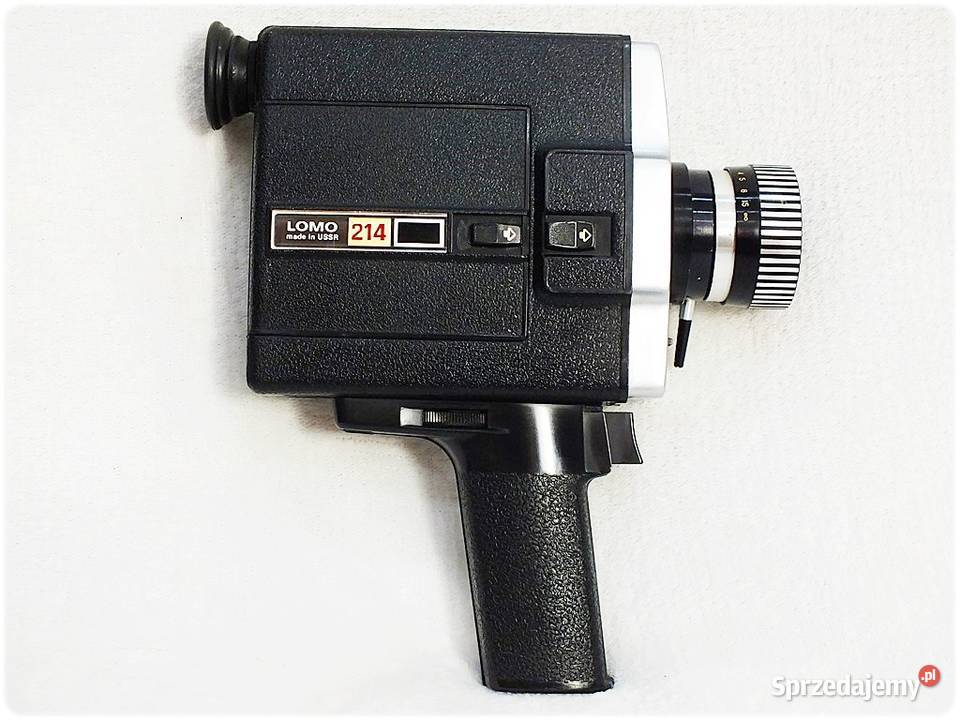 Stara Kamera filmowa LOMO 214 M Super 8mm z ZSRR Żary