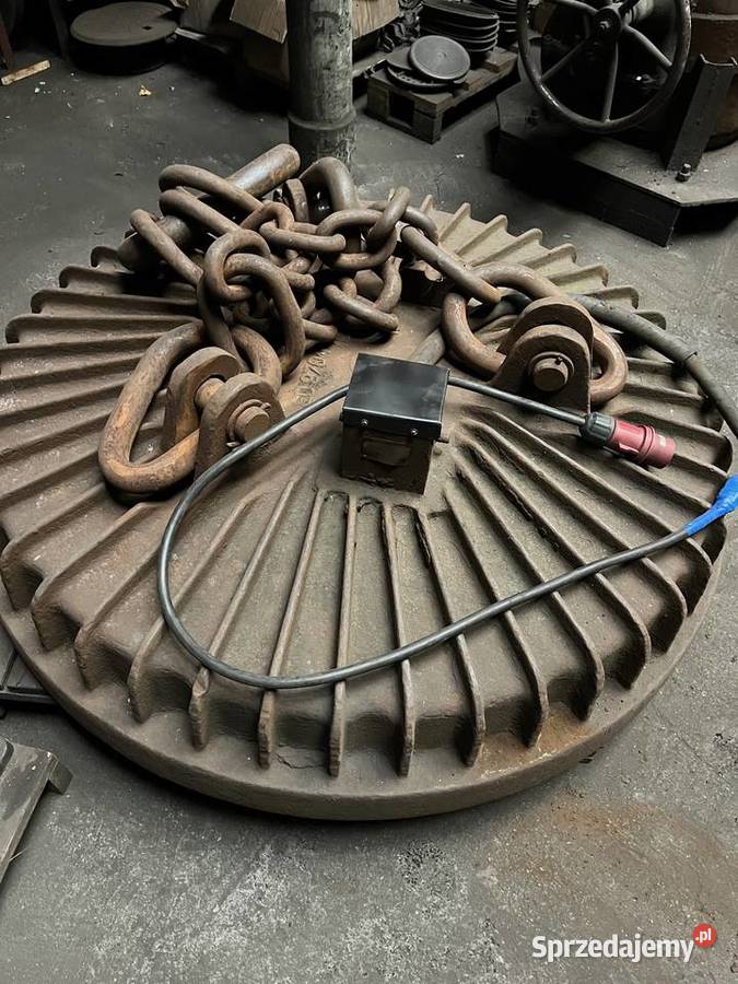 Elektromagnes magnes do złomu chwytak Nowa Sól sprzedam