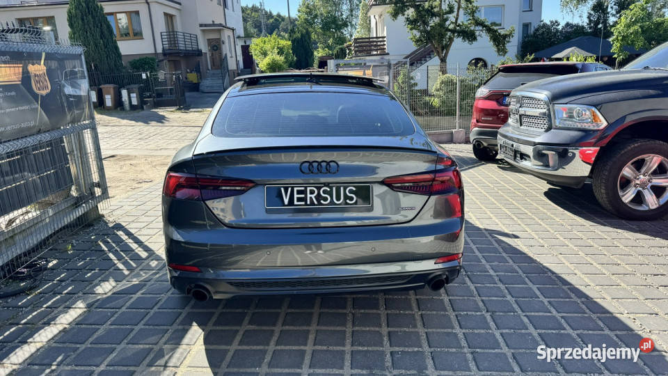 Audi A5 Sportback S Line 252 Panorama Matrix światła do jazdy dziennej Gdynia