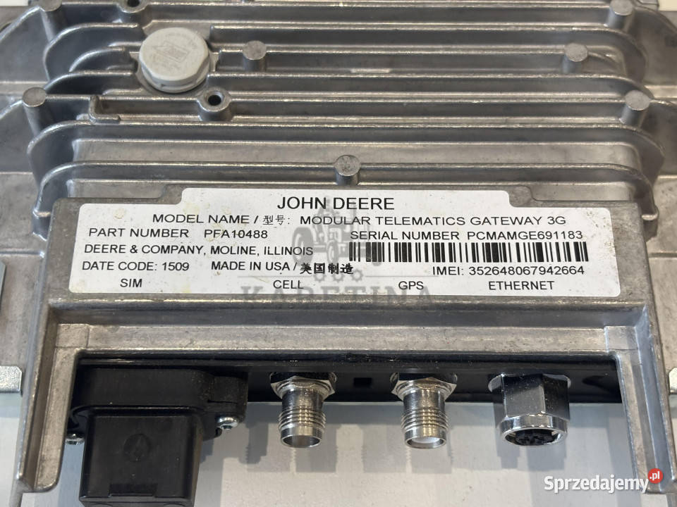 John Deere 7200 7230R 7260R Moduł Elektroniczny sprzedam