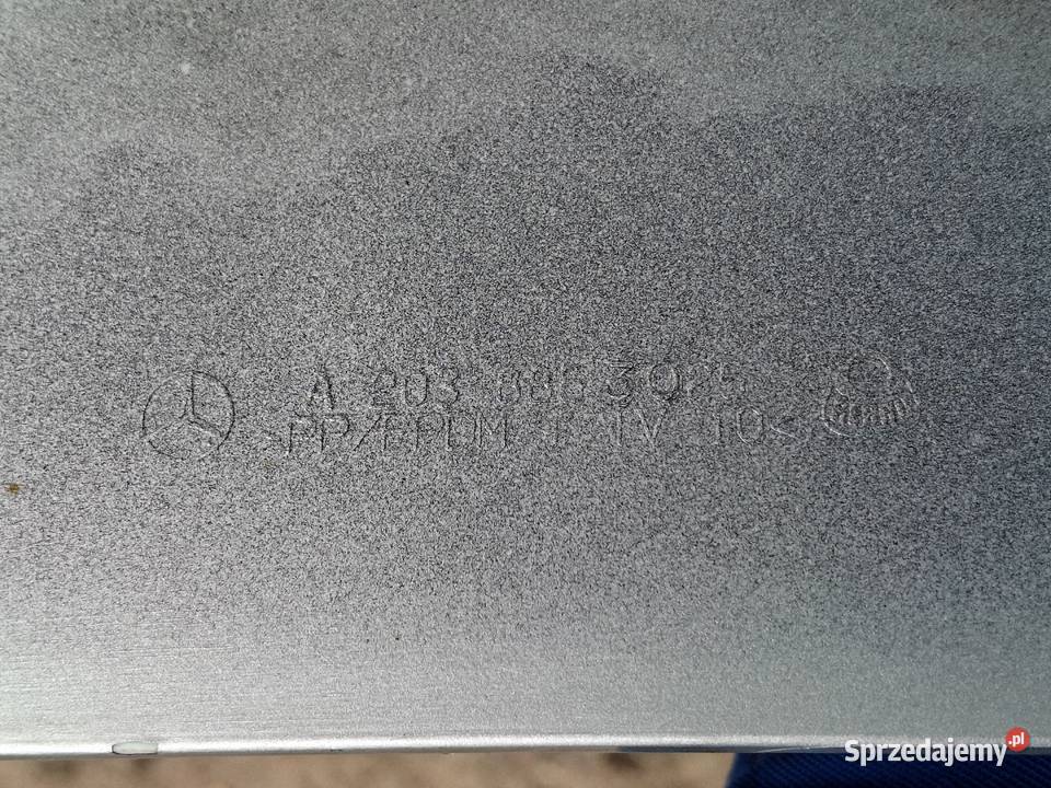 MERCEDES CKLASA W203 LIFT ZDERZAK PRZÓD PRZEDNI Bieleń