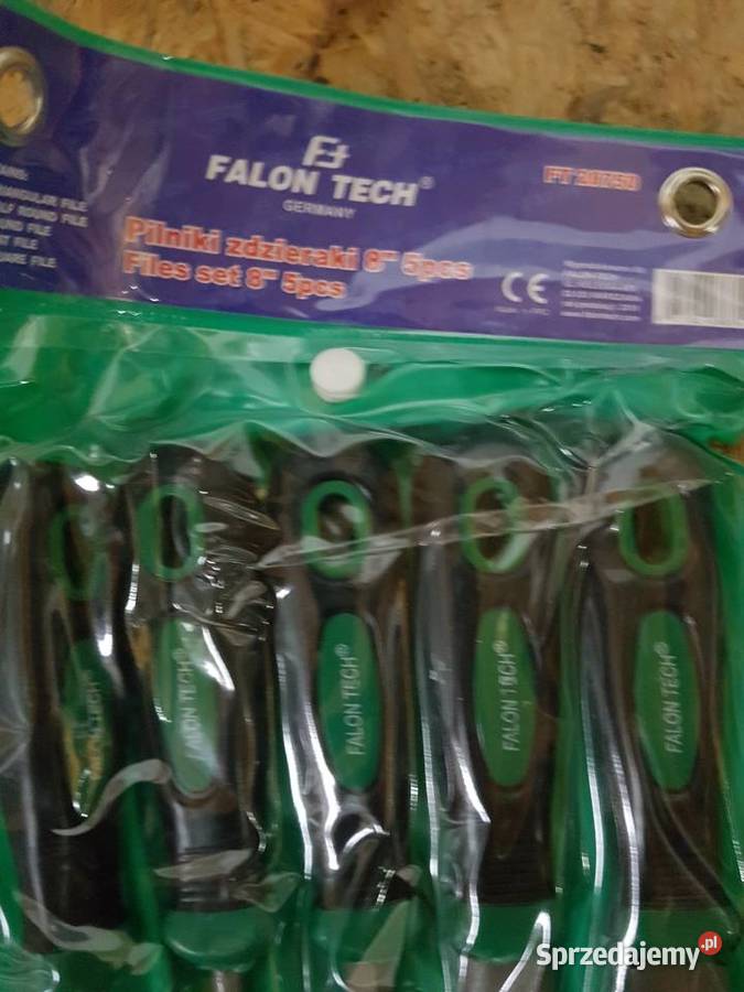 FALON TECH Zestaw pilników zdzieraków 5pcs 8 Głogowa sprzedam
