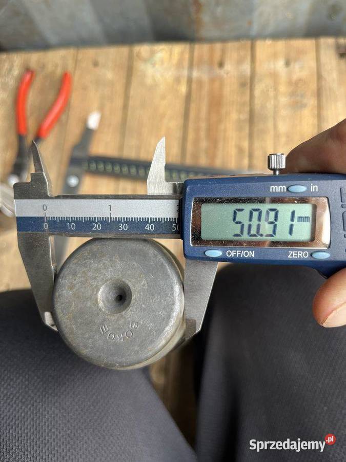 Ciężki trzpień centrujący BOKOE 50 mm dł 269 mm wielkopolskie Tuliszków sprzedam