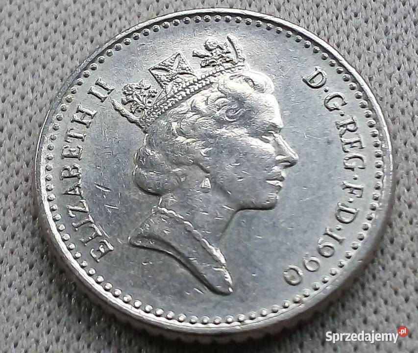 WIELKA BRYTANIAFIVE PENCE1990 r 4 Kolekcje mazowieckie Legionowo