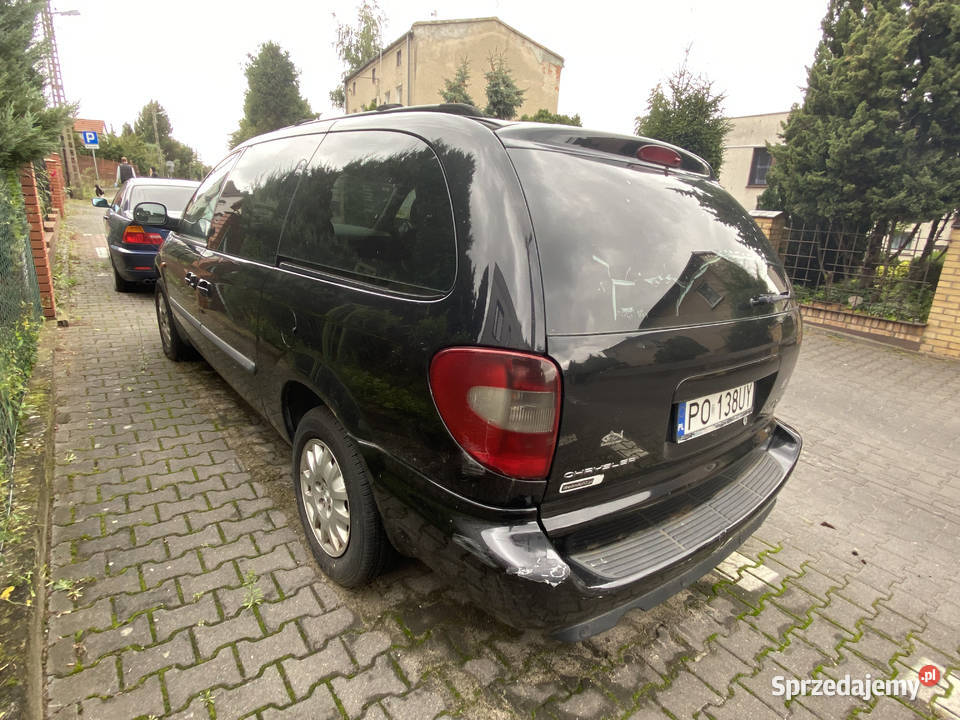Chrysler Grand Voyager 2007 uszkodzony silnik wielkopolskie Poznań