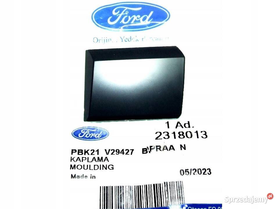 NAKŁADKA LISTWA BOCZNA LEWA POD WLEWEM FORD