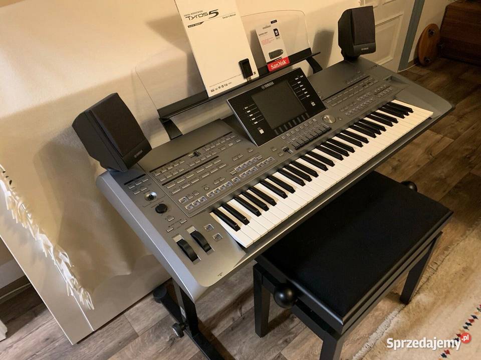 Kompletny zestaw Yamaha Tyros 5 61Key Black