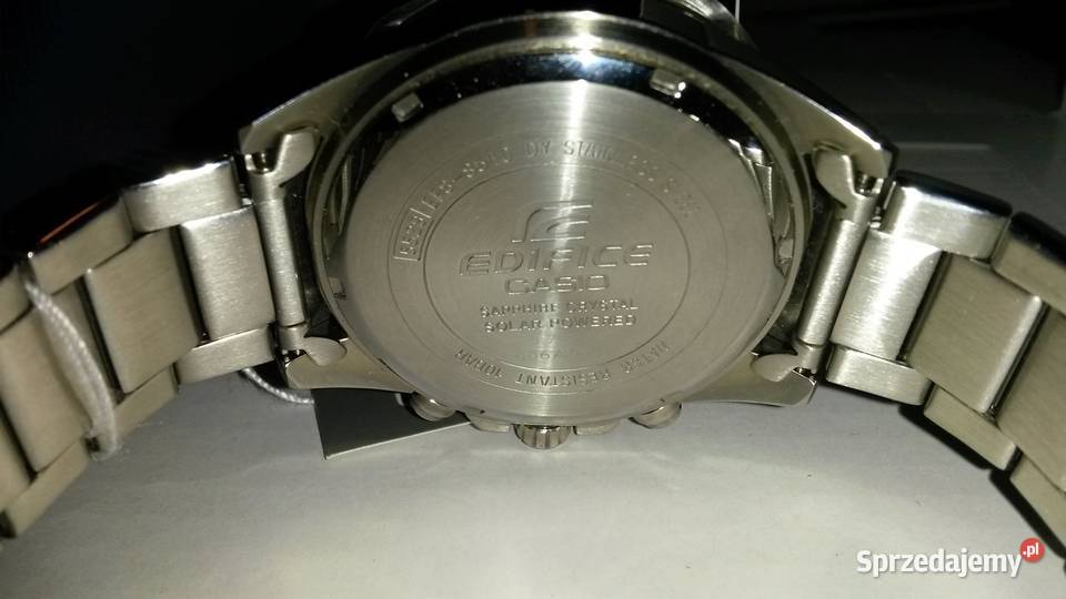 Zegarek męski solarny Casio Edifice chronograf