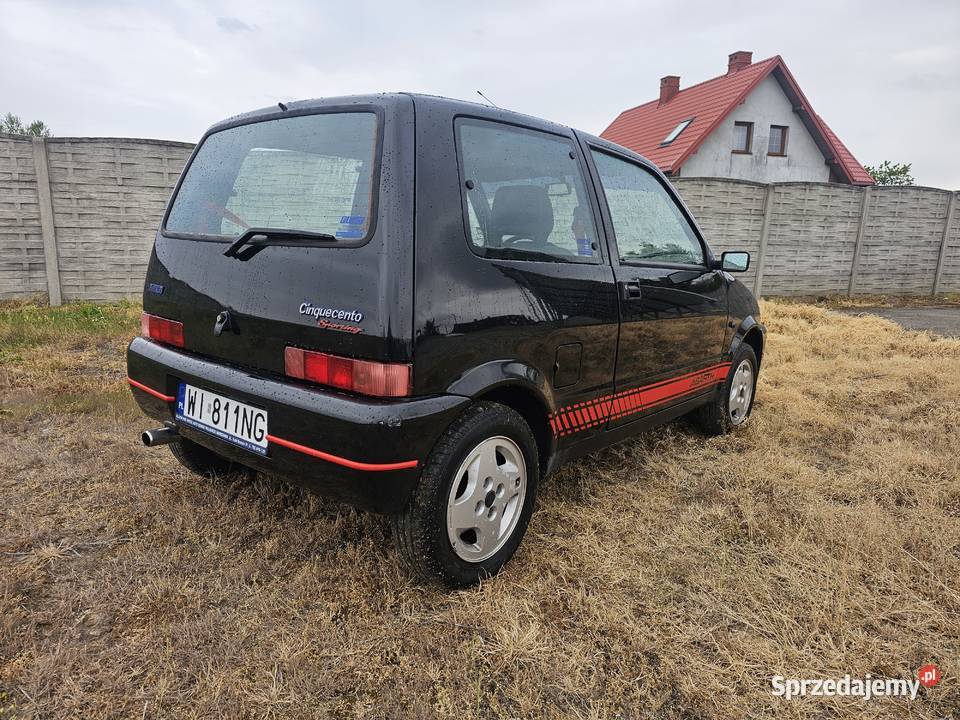 Cinquecento Sporting 11i czarny Cinquecento Warszawa