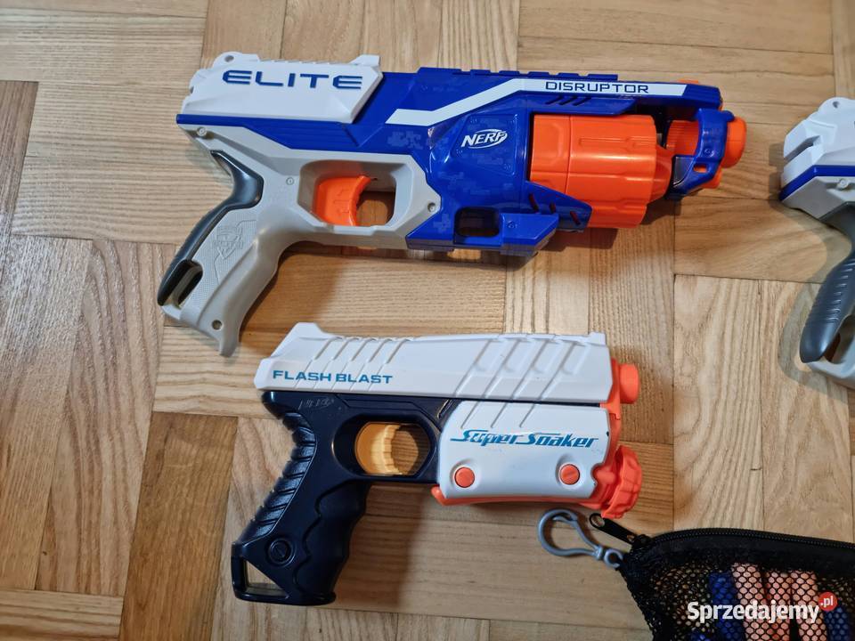 Pistolety Nerf 4 strzałki mazowieckie Warszawa