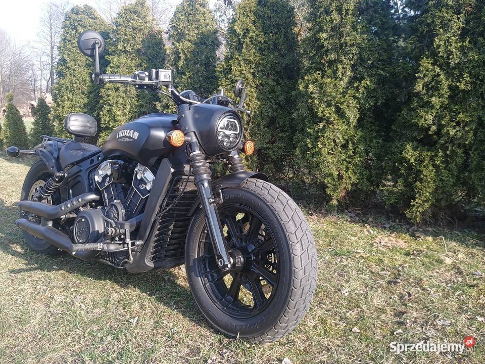 Indian scout bobber 2021 Polski salon 1200cm3 Łomża