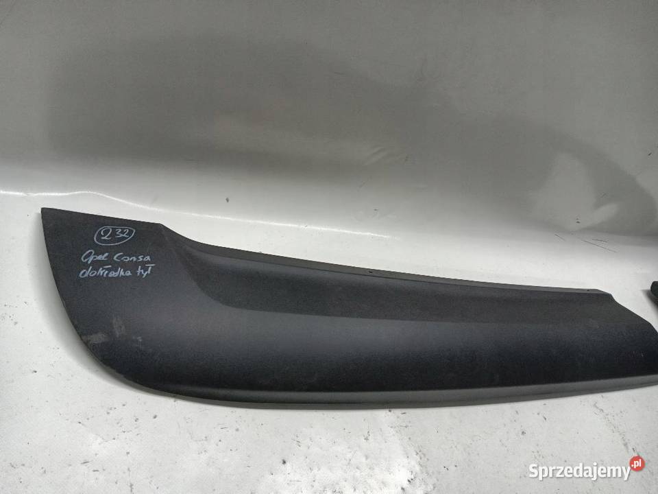 SPOJLER ZDERZAKA TYŁ TYLNY OPEL CORSA 13399563