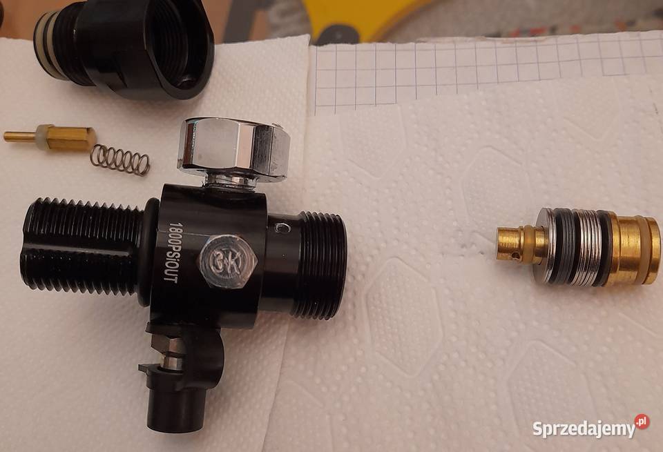 Butla Kartusz 250 Bar PCP Regulator 120 Bar Nowa