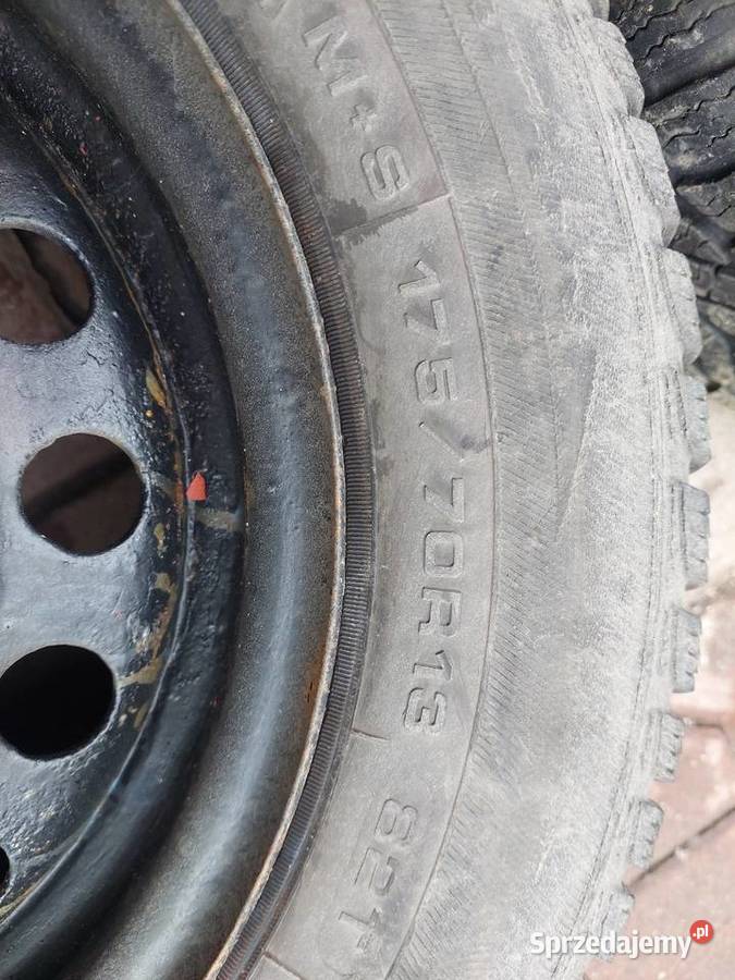 Koła Zimowe 13 4x100 Seat Volkswagen Skoda itp małopolskie Sucha Beskidzka
