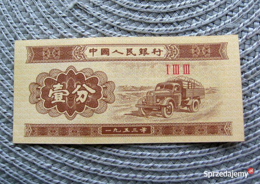 Chiński Banknot Kalisz