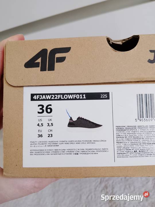 Półbuty damskie junior 4F r36