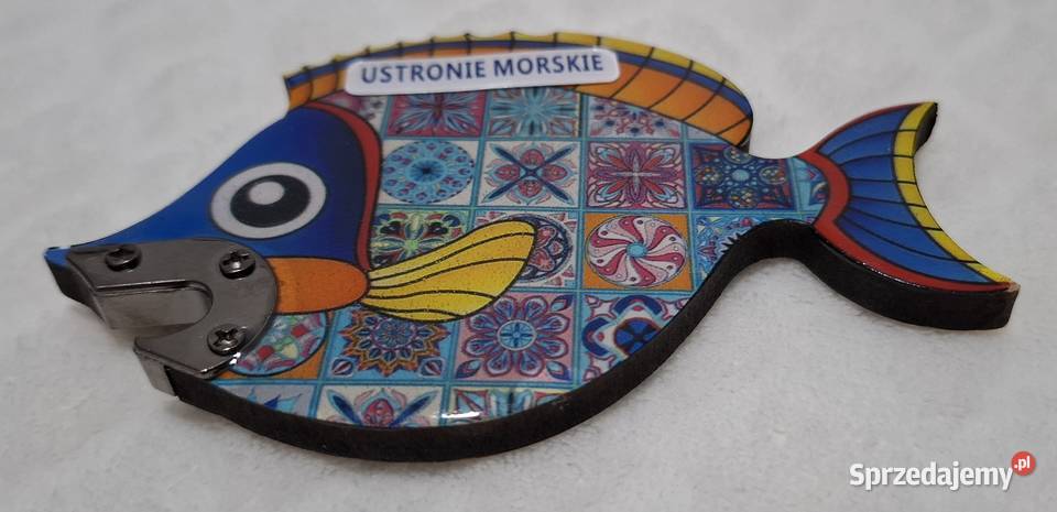 Magnes na lodówkę Ustronie Morskie ryba Czeladź