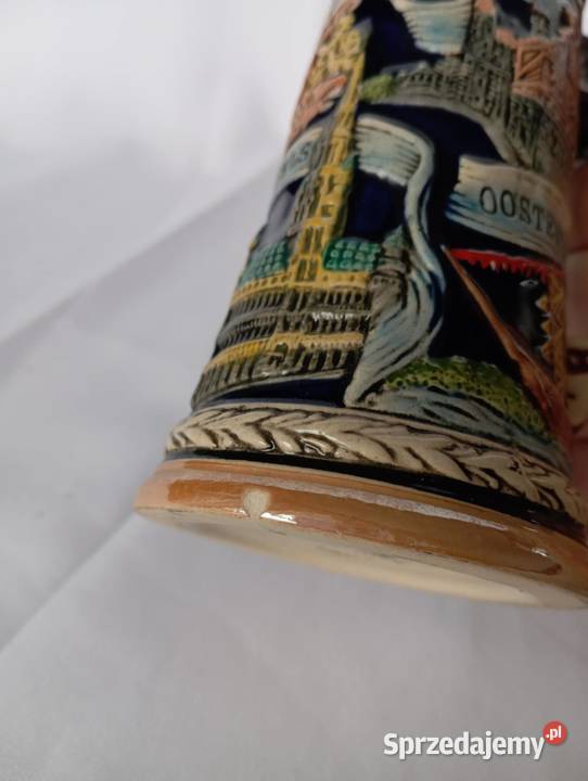 KUFEL CERAMICZNY KOLEKCJONERSKI BELGIA Niemodlin