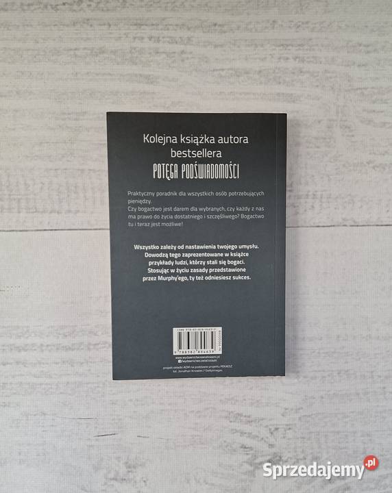 Książka Moc przyciągania pieniądza Joseph Murphy dolnośląskie