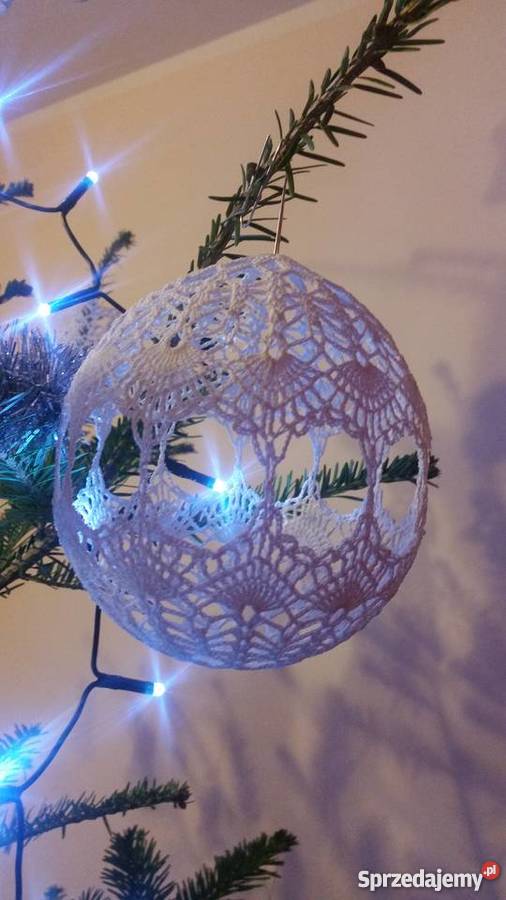 Bombka na szydełku wielokolorowy Dekoracje i ozdoby Turek