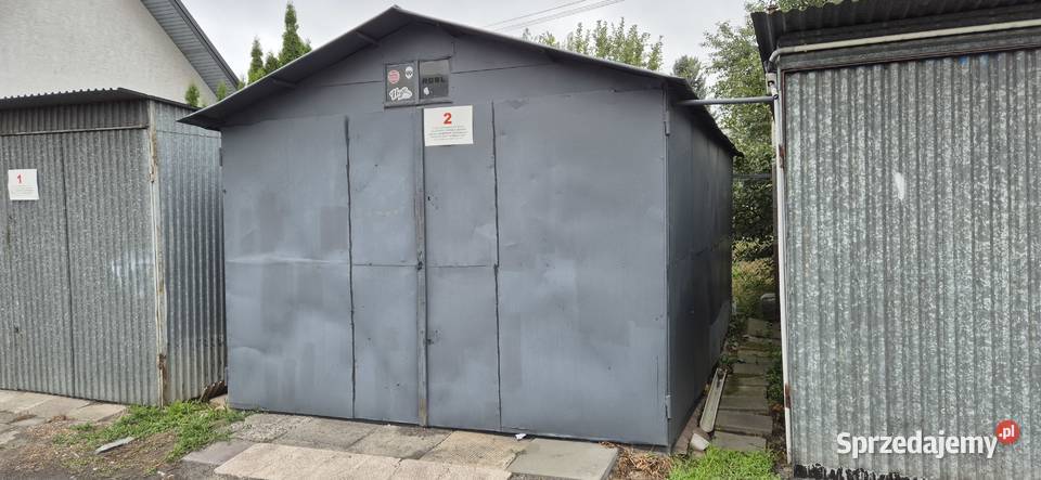 Garaż blaszany 3x5