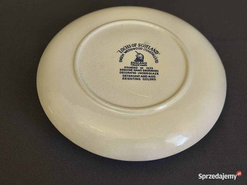 Maselniczka angielska Lochs of Scotland Porcelana i szkło lubelskie Chełm