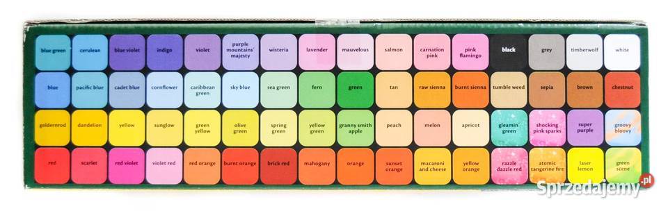 Kreda Chodnikowa 64 Kolorów Zmywalna Crayola