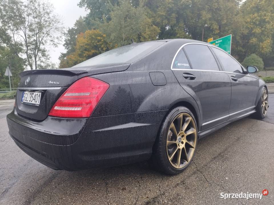 Salon Polska Mercedes S klasa 47 V8 340 2007 59s