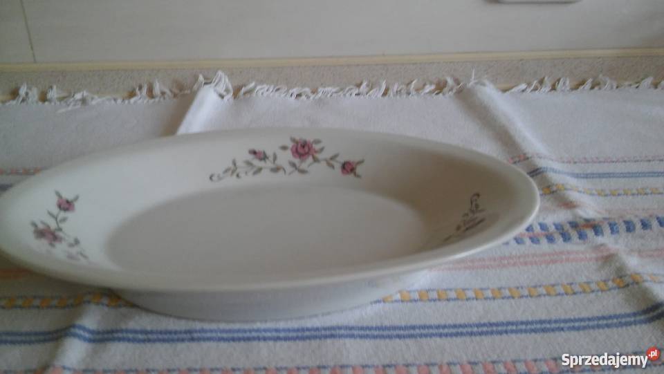 talerz patera porcelanowy półmisek kwiatowy wzór Ceramika i szkło Gdańsk