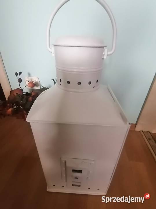 Duża Lampa okrętowa na naftę Atrt Deco z łat 50 Kraków