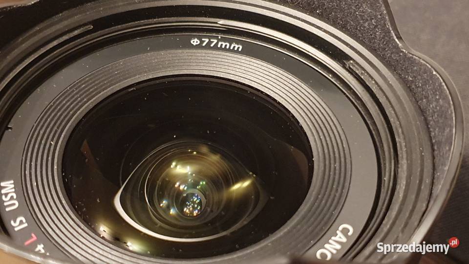 Obiektyw Canon EF 1635 4 L IS USM Super Stan Zakliczyn