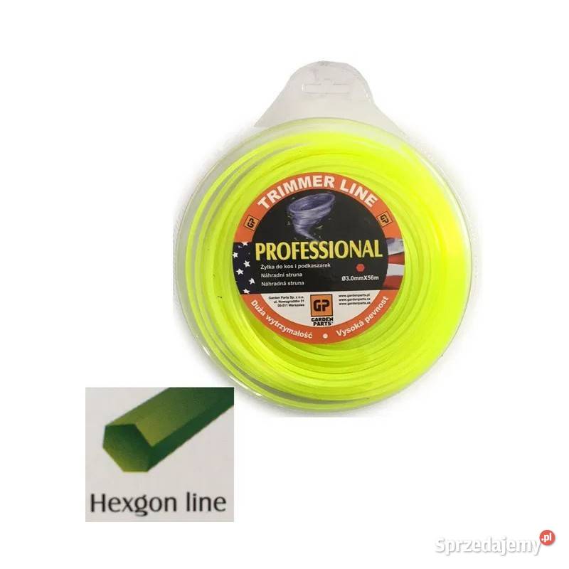 Żyłka Tnąca HEXAGON LINE 350mm 41M Spalinowe