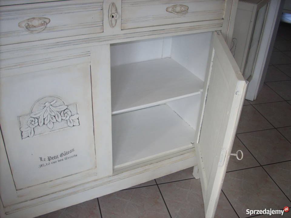Prowansalski kredens shabby chic Piła