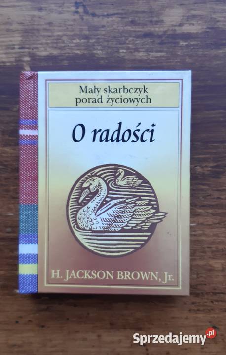 O radości H Jackson Brown NOWA twarda Książki i Podręczniki Poznań