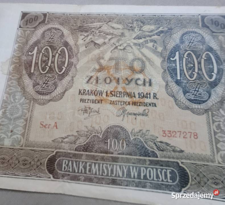 POLSKA100 1941 rSERIAA3327278