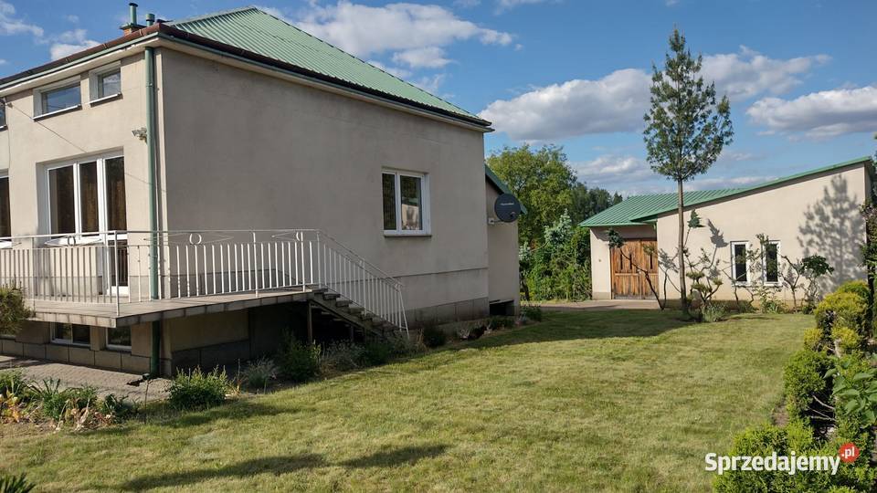 Dom wolnostojący 120m bud gosp z 2 msc garaż 166 podkarpackie Leżajsk