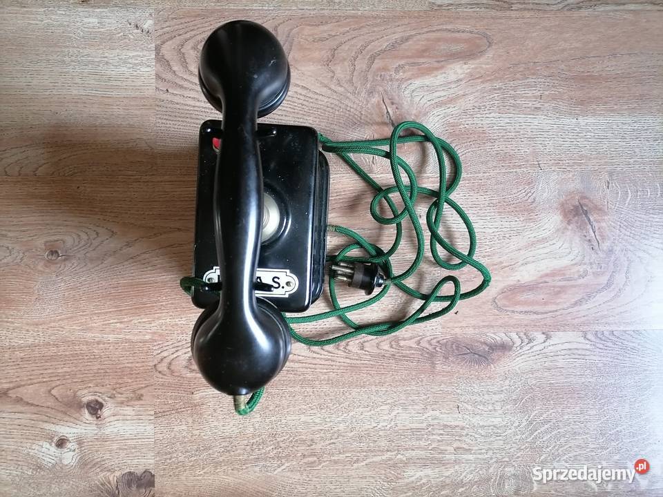 Stary telefon na korbę z lat 30 tych Kraków sprzedam